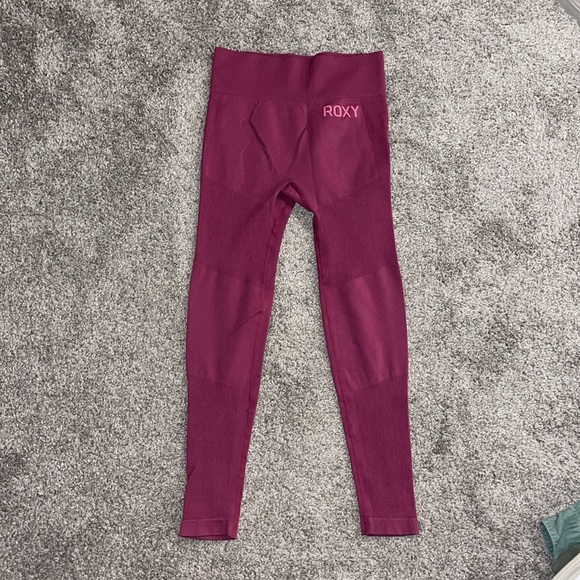 Pink seamless leggings ROXY - Picture 3 of 4